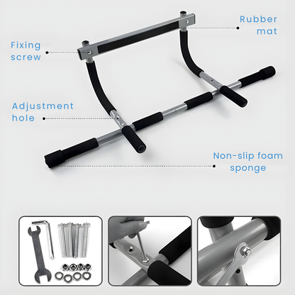 Pull-Up Bar for Doorway Installation