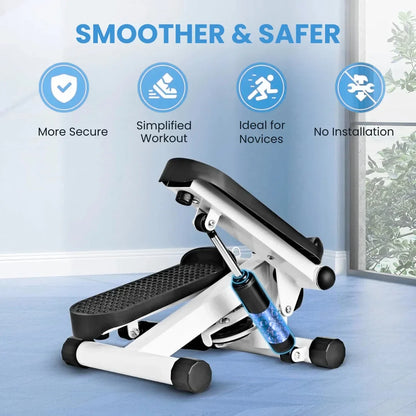 Compact Stepper with LCD Display for Cardio Workouts