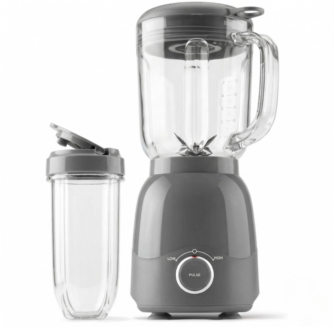 600W Versatile Blender Kit with 48oz Pitcher and 16oz Travel Cup