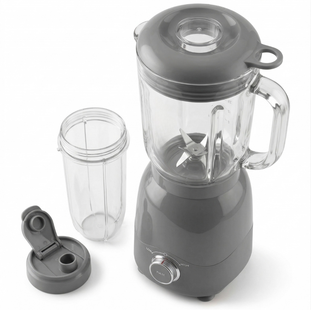 600W Versatile Blender Kit with 48oz Pitcher and 16oz Travel Cup