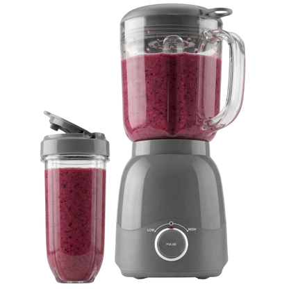 600W Versatile Blender Kit with 48oz Pitcher and 16oz Travel Cup