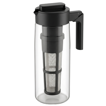 Cold Brew Coffee Pitcher with Airtight Lid - 64 oz Tritan