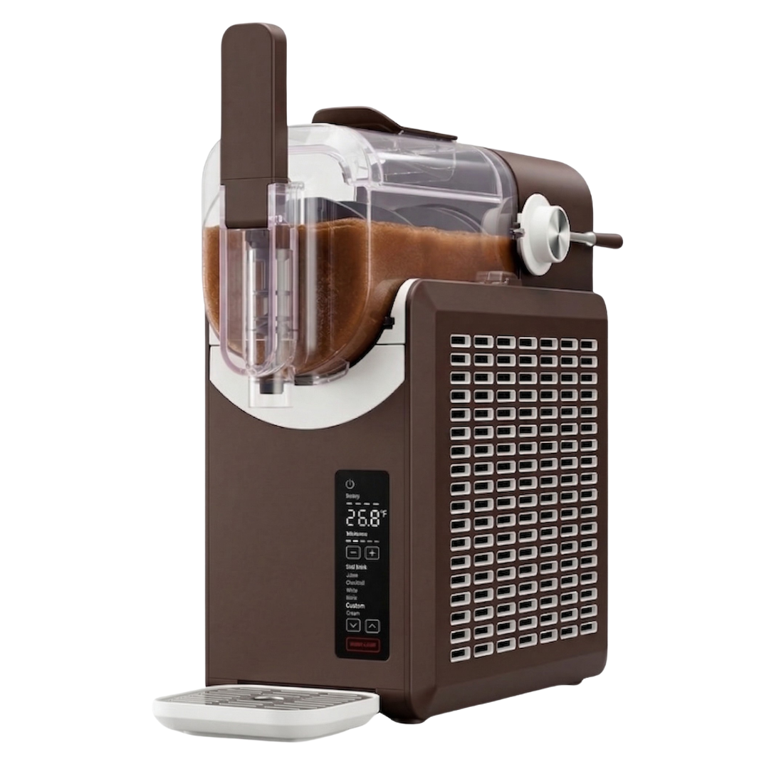 Countertop Slushie Machine 68oz with 5 Settings and LED Screen