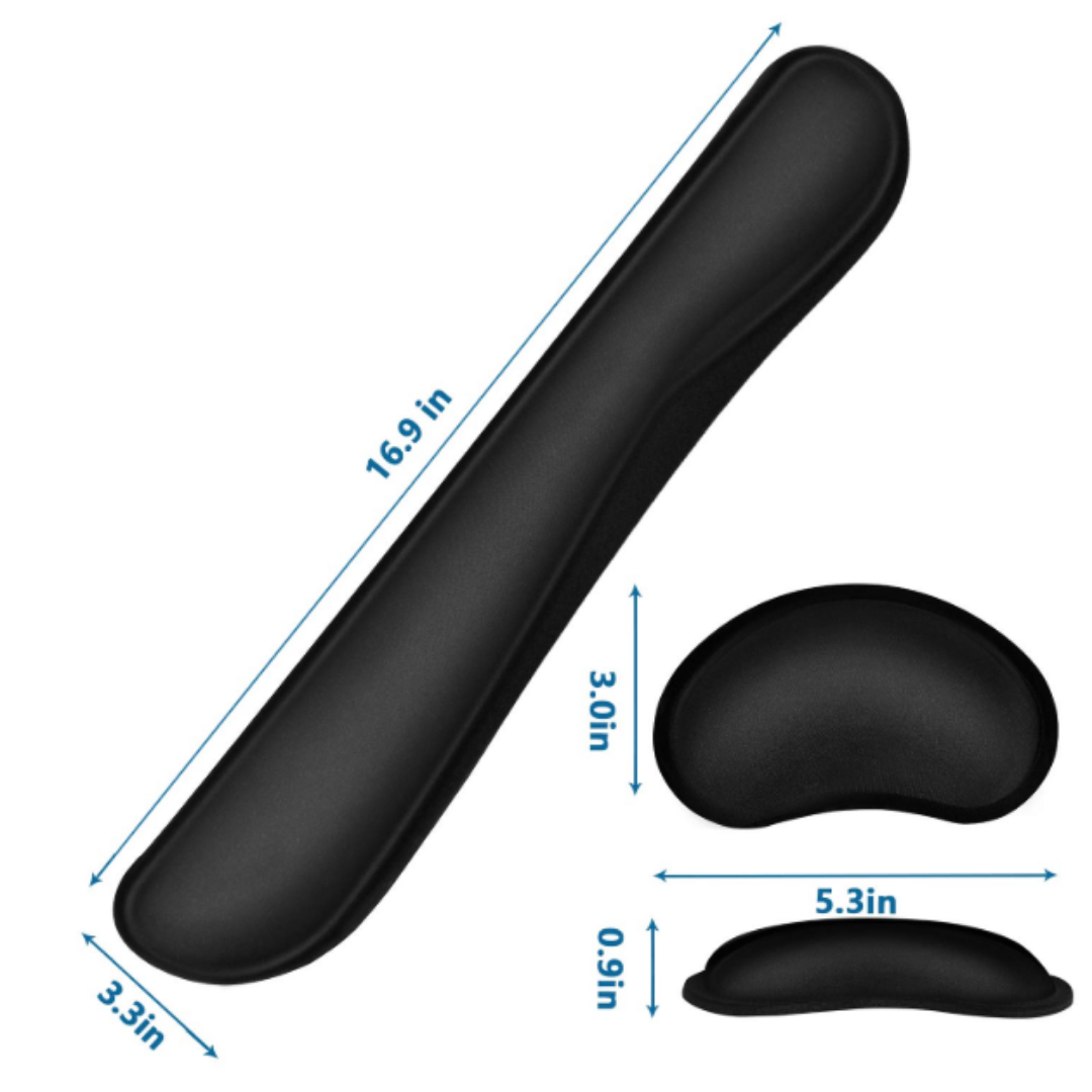 Wrist Support for Keyboard and Mouse - Rest Set