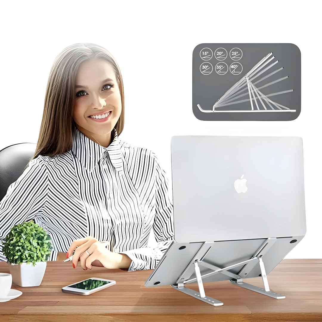 Adjustable Laptop Holder in Aluminum Material