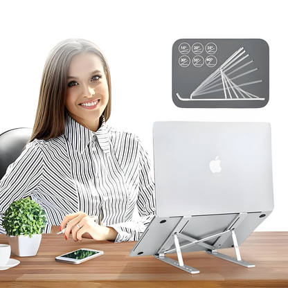 Adjustable Laptop Holder in Aluminum Material
