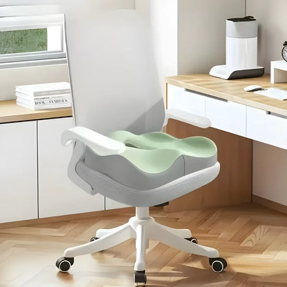 3-Zone Seat Cushion with Ergonomic Design