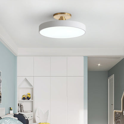 Chic Two-Color LED Ceiling Light with Convenient Remote Control
