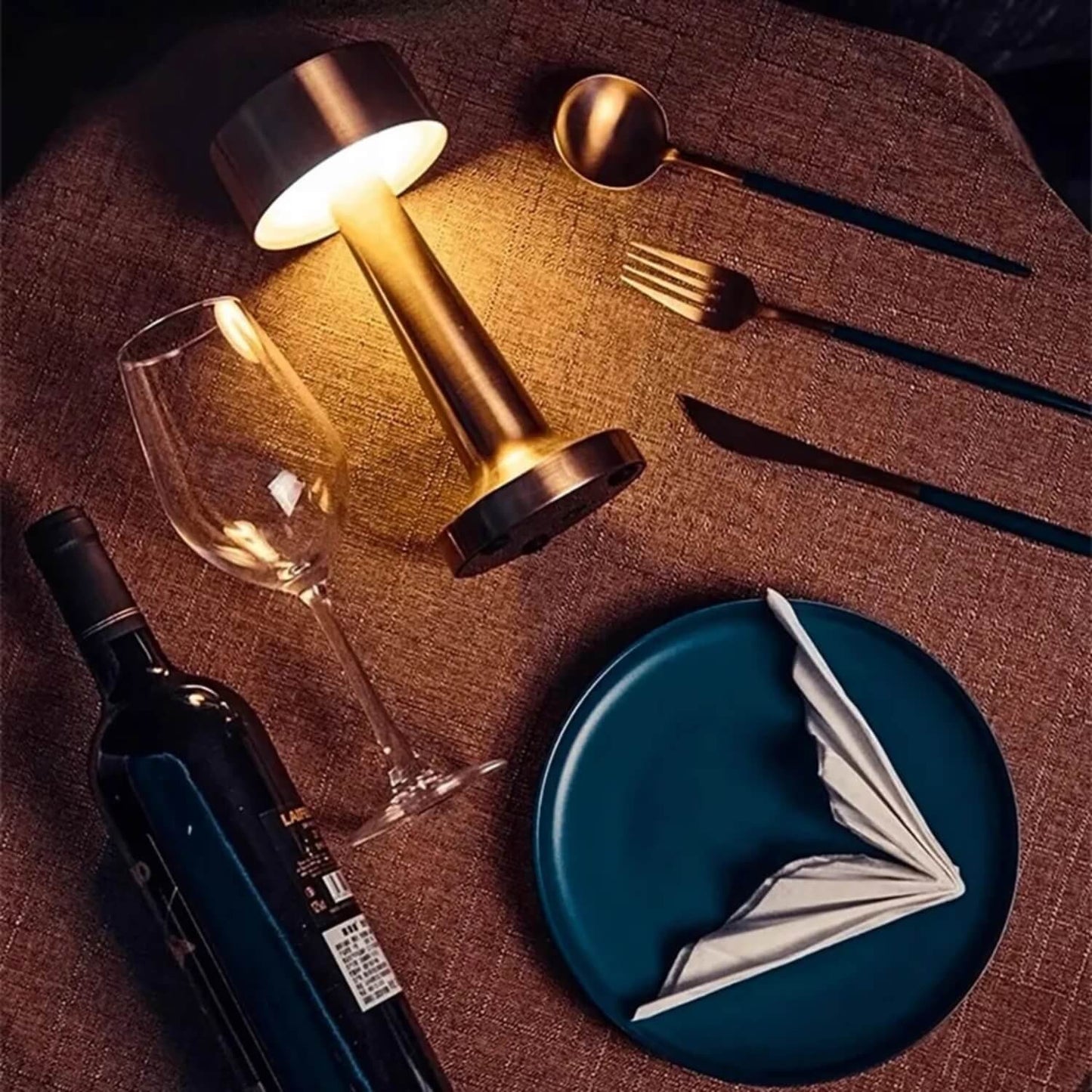 Portable Elegance: Rechargeable Ambient Table Lamp