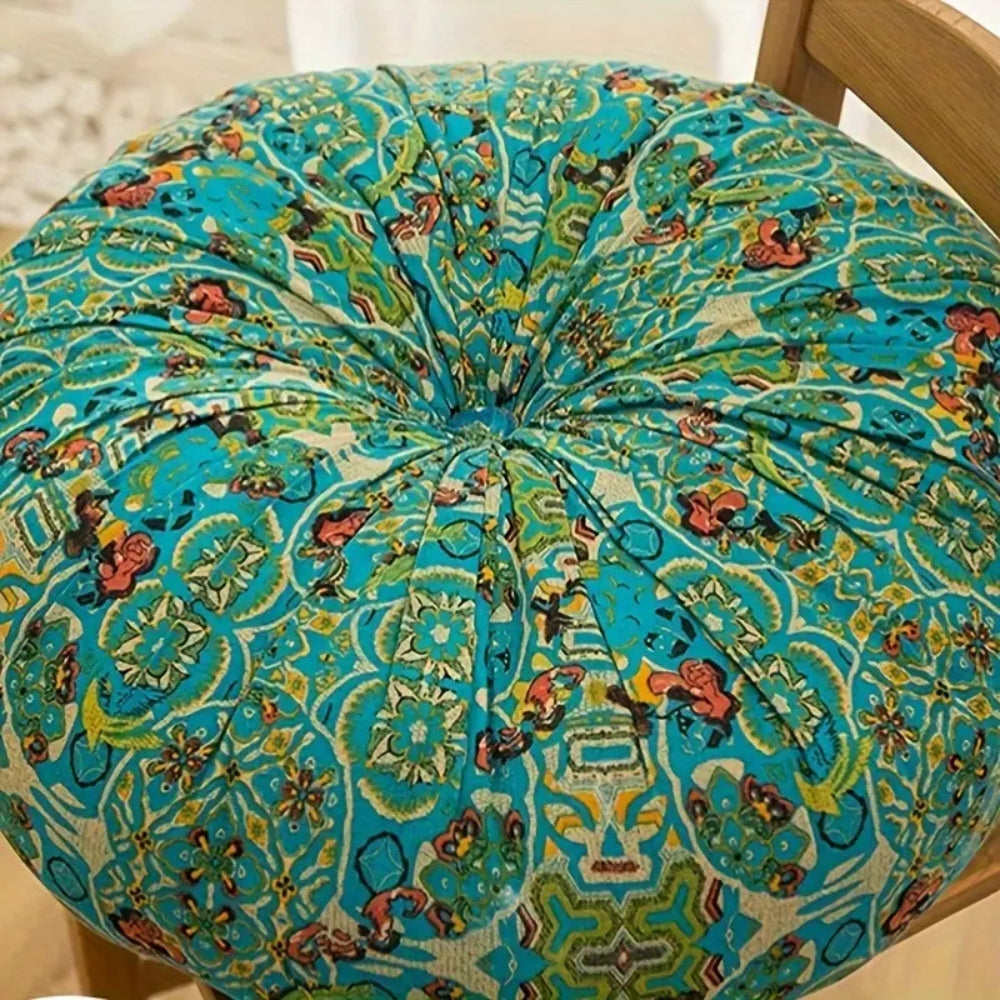 Vibrant Bohemian Meditation Cushion for Ultimate Comfort