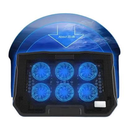 Cooling Pad for Laptops with 6 Fans
