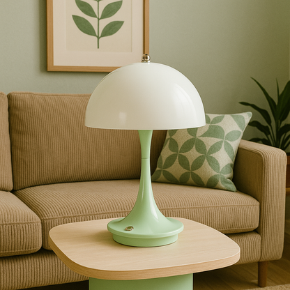 Chic Portable Table Lamp with Elegant Glow