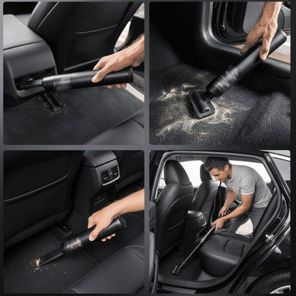 Portable Wireless Car Vacuum for Effortless Interior Care
