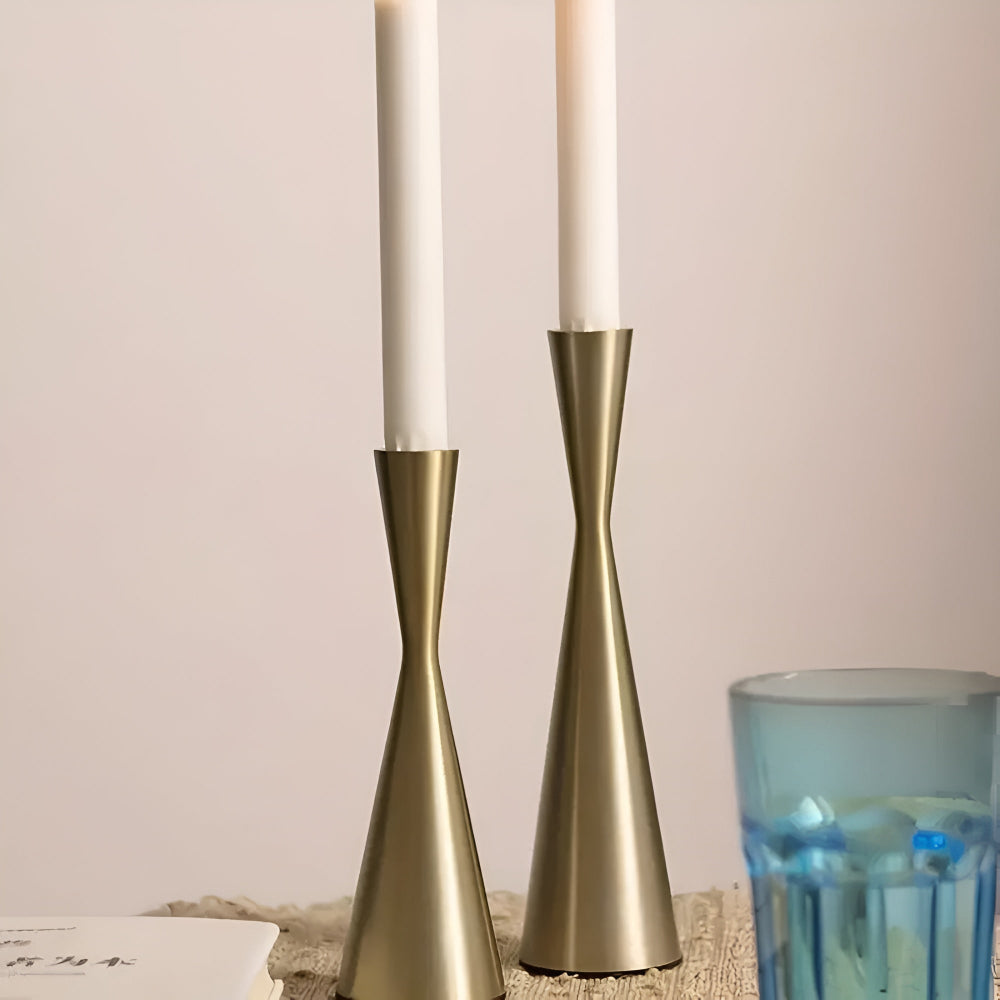 Sophisticated Candle Holder Trio for Stylish Home Ambiance