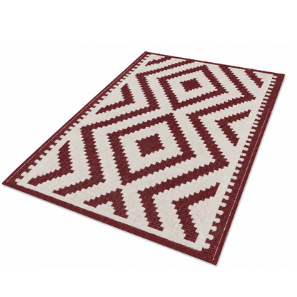 Water-Resistant Reversible Rug for Outdoor Use – 6x9 ft for Patio, Deck, RV
