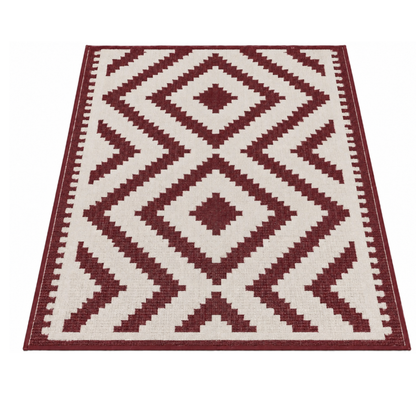 Water-Resistant Reversible Rug for Outdoor Use – 6x9 ft for Patio, Deck, RV