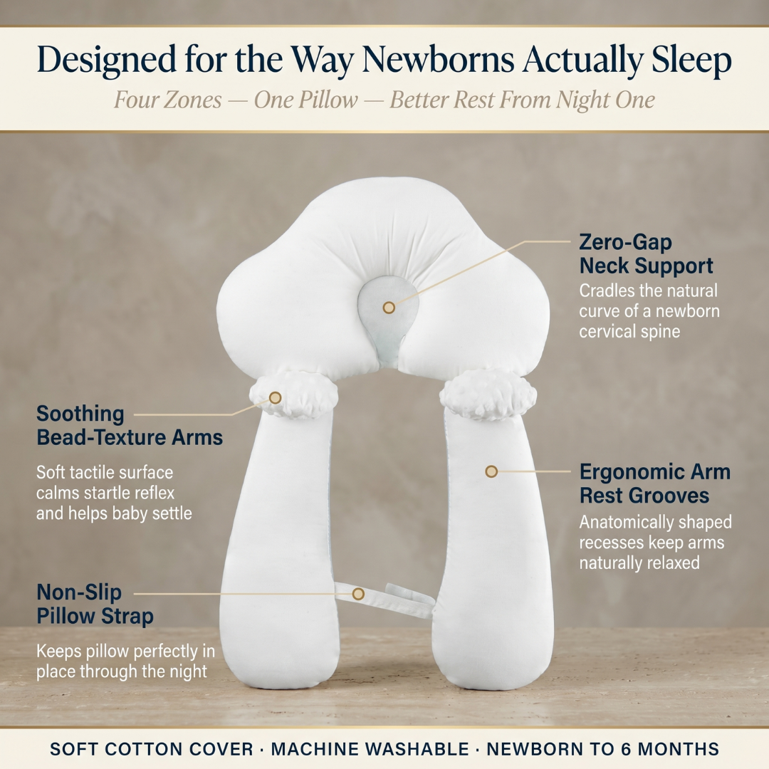 Support Pillow for Infants – Meadow Design