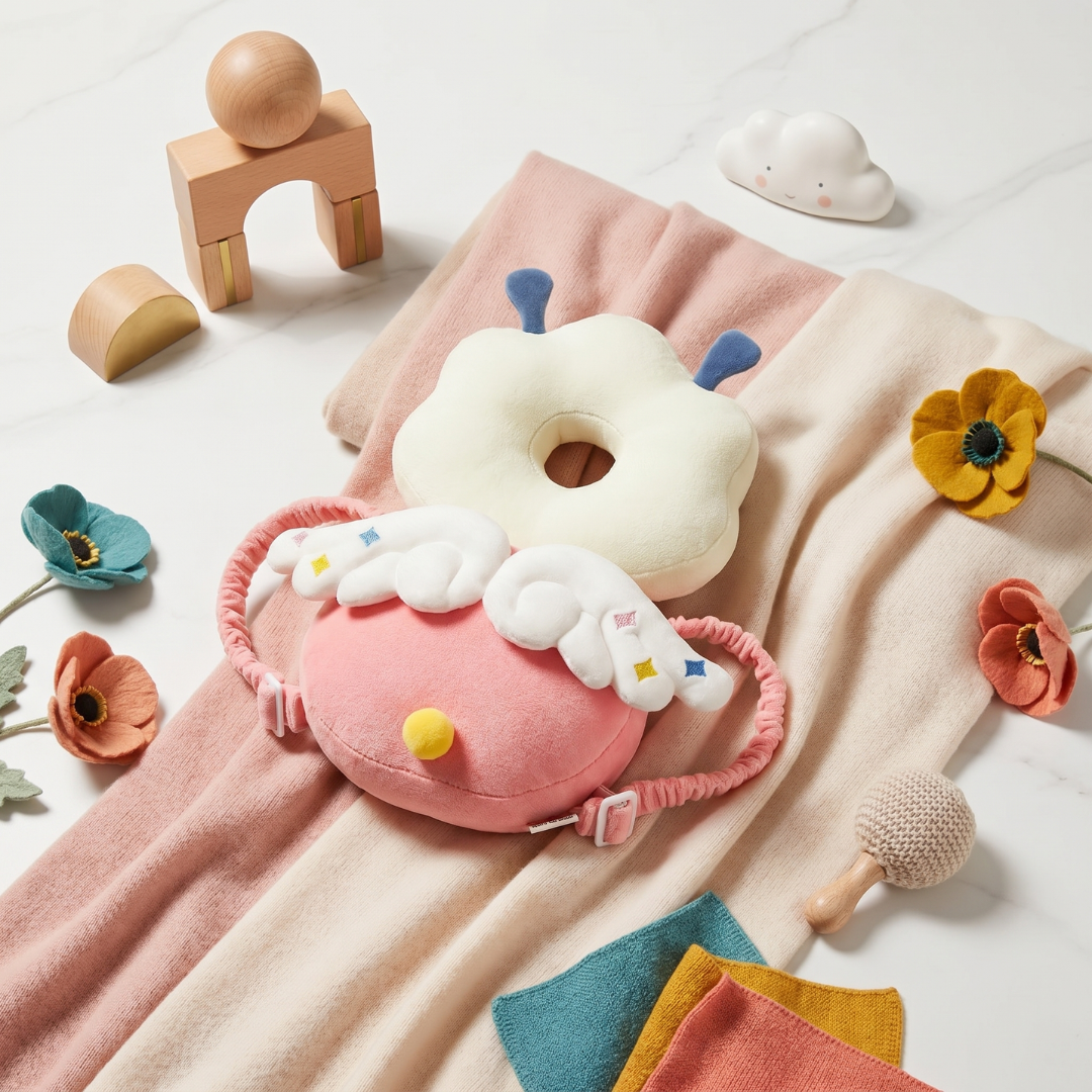 Safety Backpack for Infants – Cloud Design