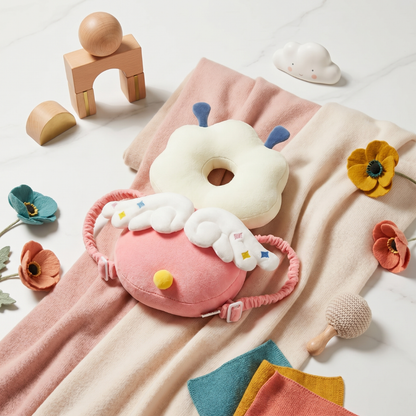 Safety Backpack for Infants – Cloud Design