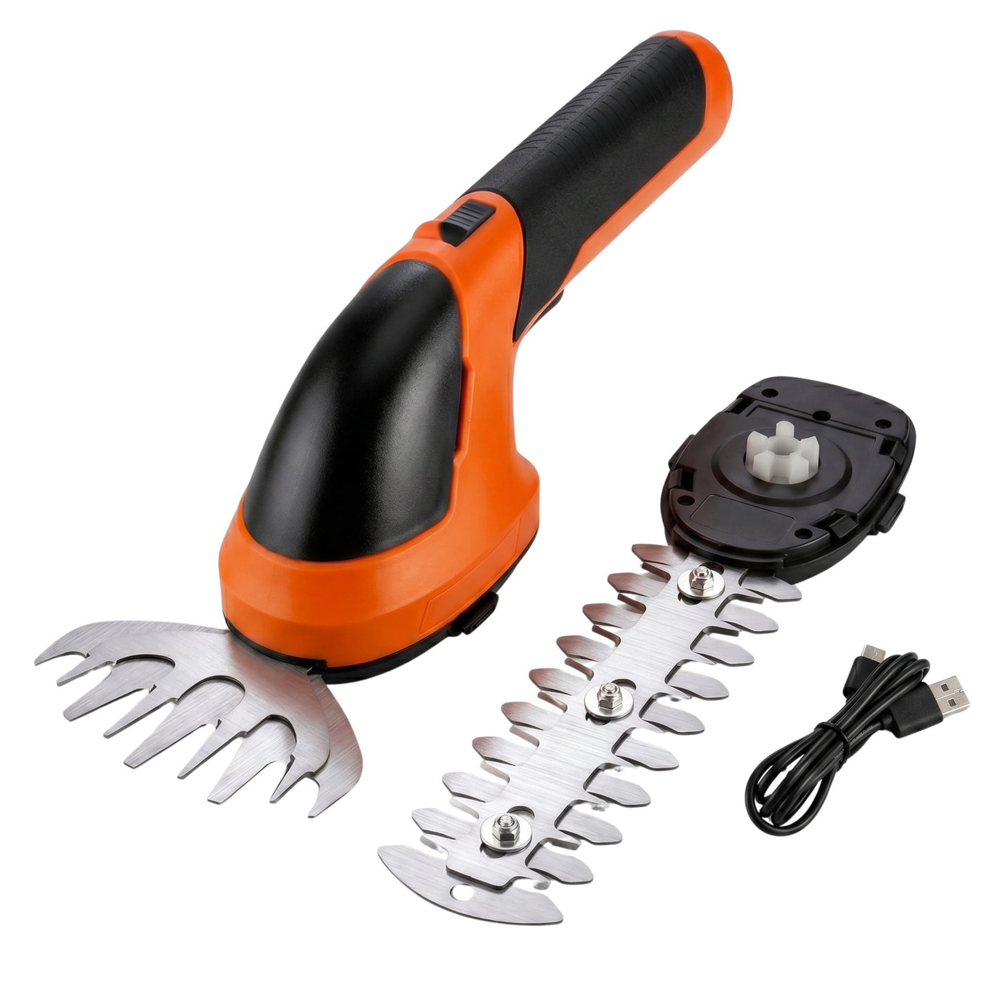 Cordless 2-in-1 Grass Shear and Hedge Trimmer - 7.2V Edge Cutter