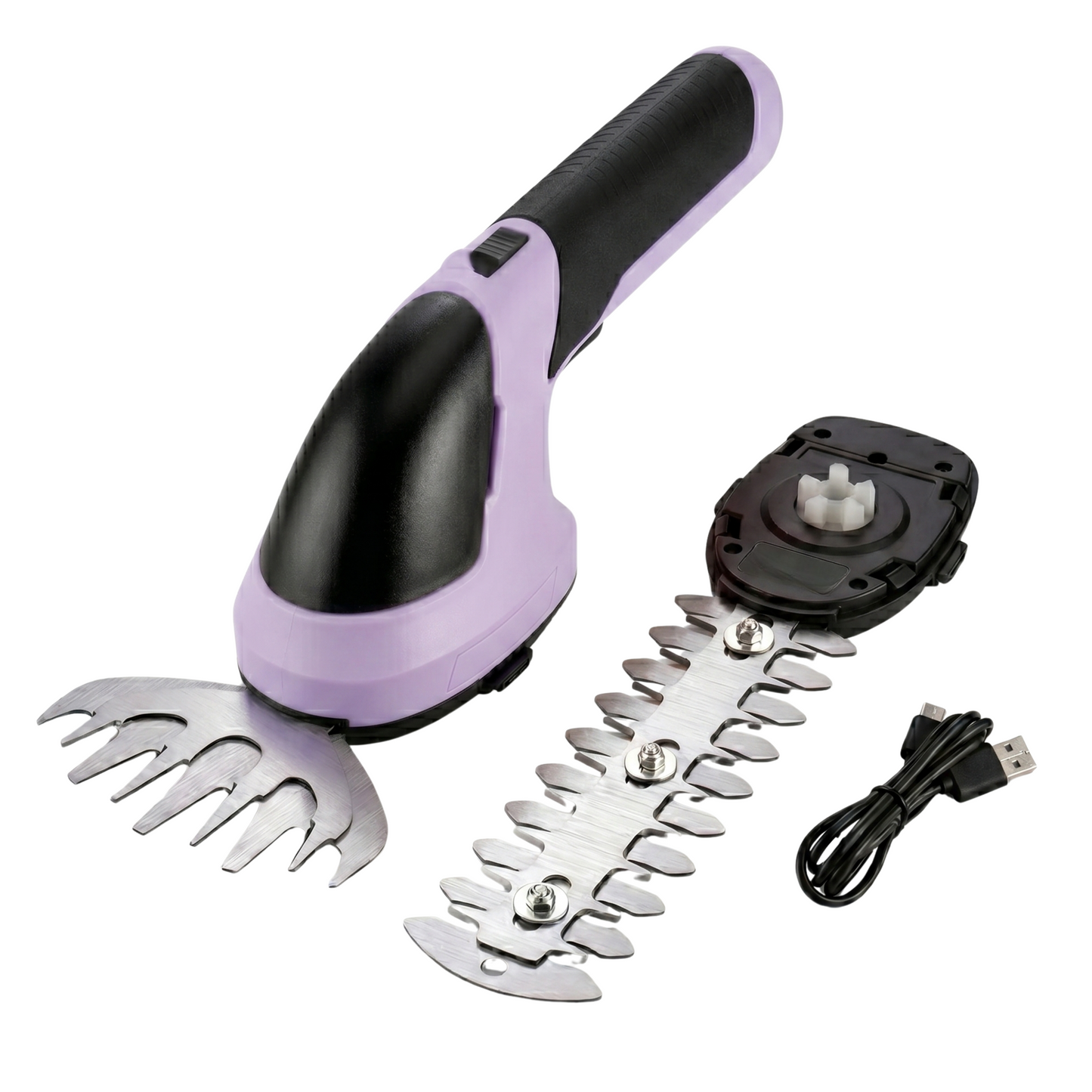 Cordless 2-in-1 Grass Shear and Hedge Trimmer - 7.2V Edge Cutter