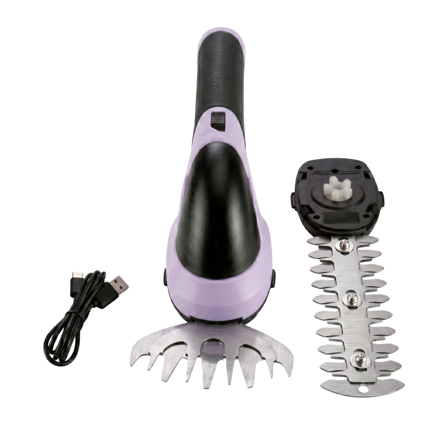 Cordless 2-in-1 Grass Shear and Hedge Trimmer - 7.2V Edge Cutter