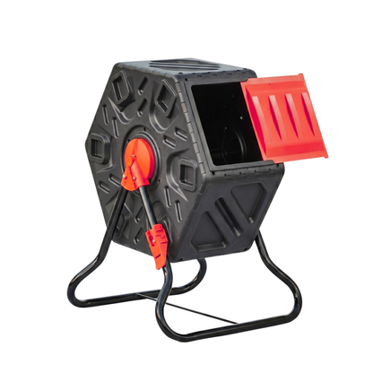 Compost Tumbler for Home Use - 75L Rotating Single Chamber