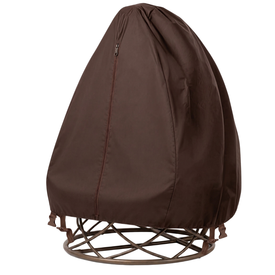Outdoor Egg Chair Cover 75 x 45 Inches with PVC Coating