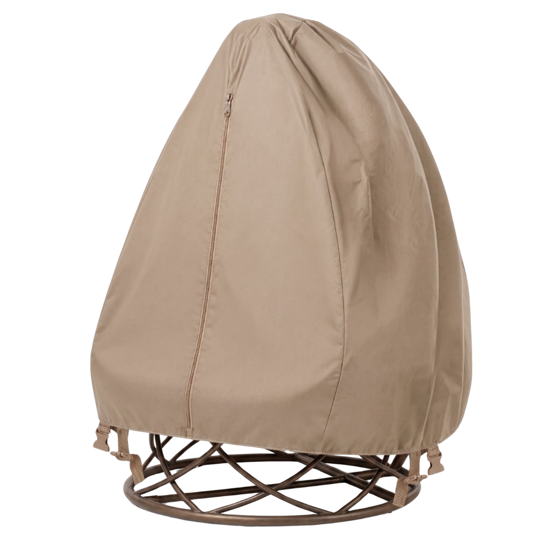 Outdoor Egg Chair Cover 75 x 45 Inches with PVC Coating