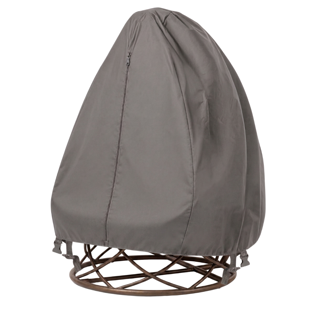 Outdoor Egg Chair Cover 75 x 45 Inches with PVC Coating