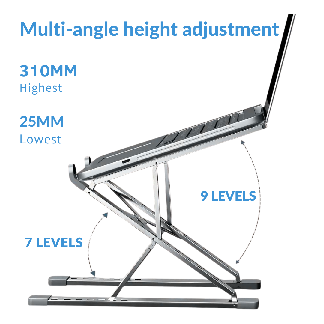 Adjustable Laptop Holder in Aluminum Material