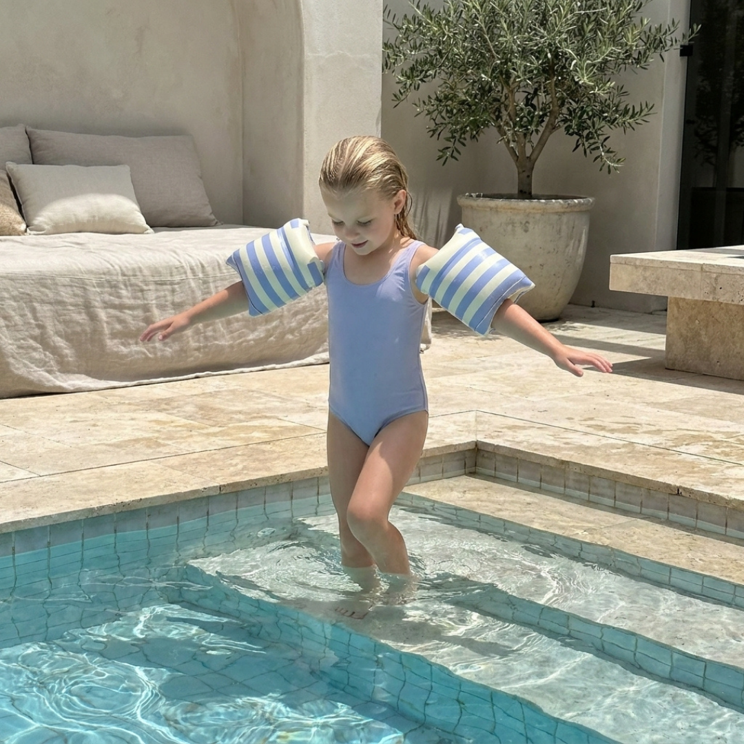 Children's Arm Floaties in Coral Color
