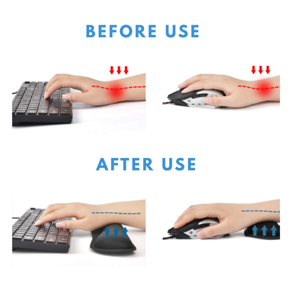 Wrist Support for Keyboard and Mouse - Rest Set