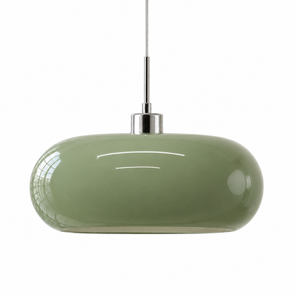 Elegant Geometric Glass Ceiling Fixture with E27 Socket