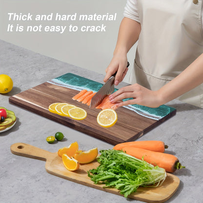 Coastal Charm Serving Board - Artisan Crafted Design