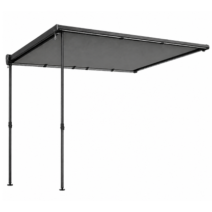 Adjustable Aluminum Pole Vehicle Side Awning - 8.2 x 6.5 ft