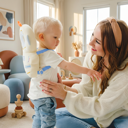Safety Backpack for Infants – Cloud Design