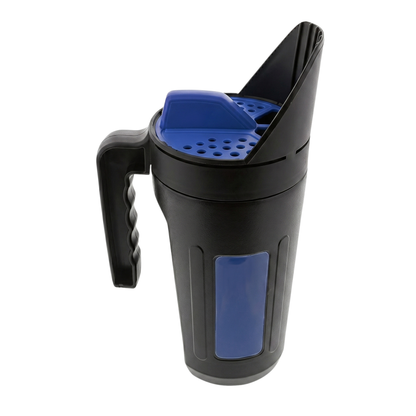 80oz Seed and Salt Hand Spreader with Adjustable Openings