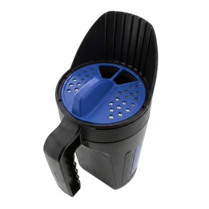 80oz Seed and Salt Hand Spreader with Adjustable Openings