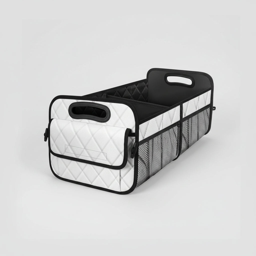 Spacious Waterproof Trunk Organizer – Foldable Car Storage Solution