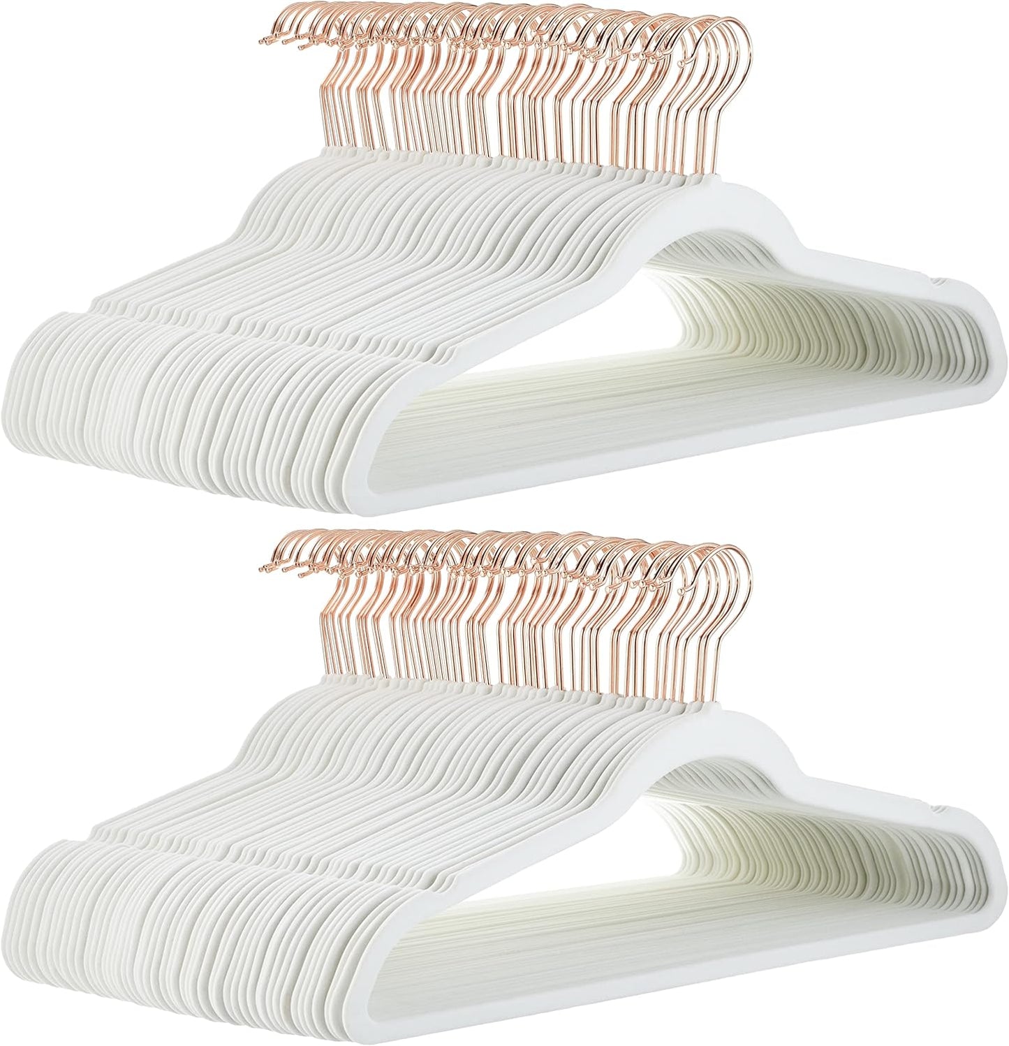 Elegant Velvet Slim Hangers for Optimal Closet Space – Pack of 10