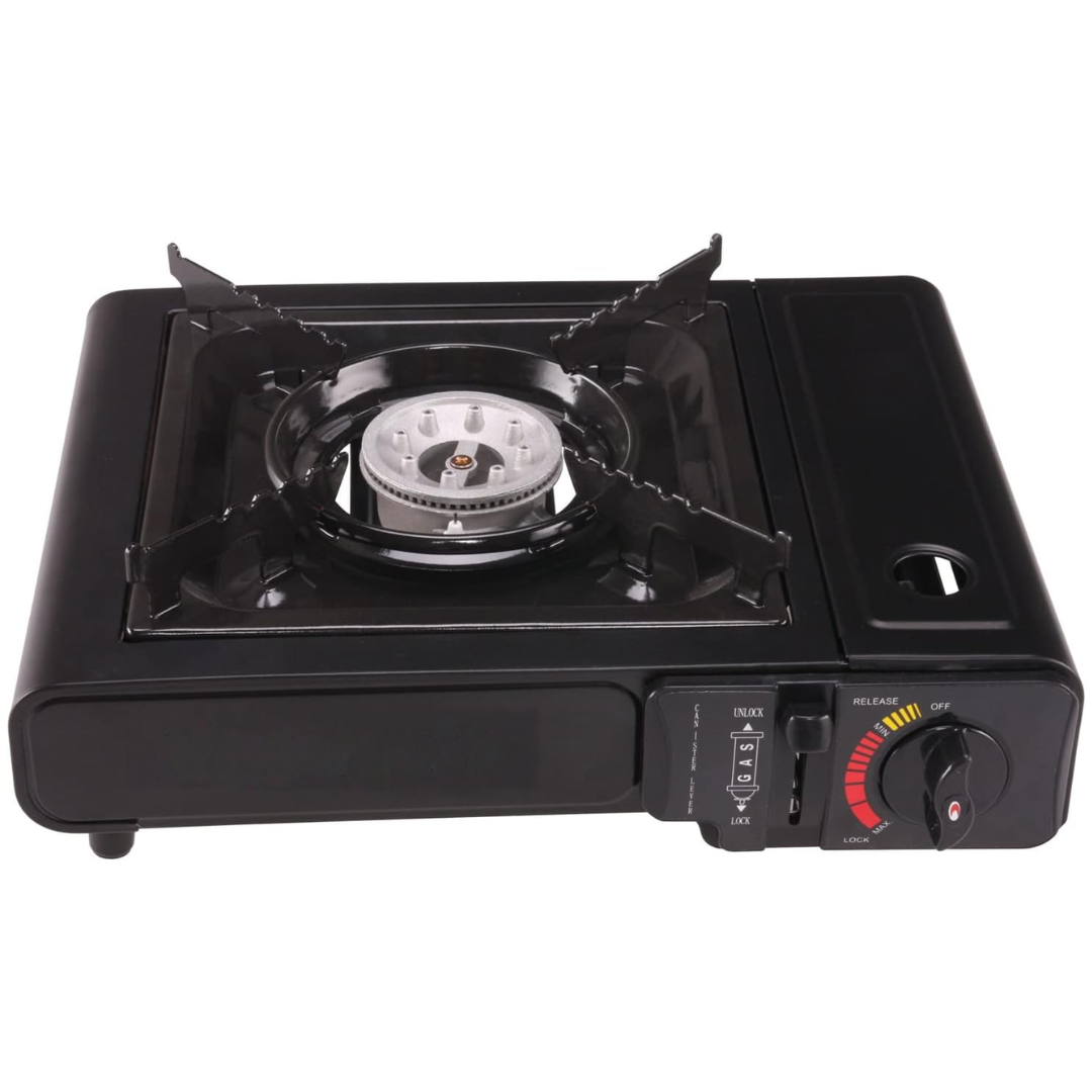 Portable Butane Gas Stove 8500 BTU for Outdoor Cooking and Camping