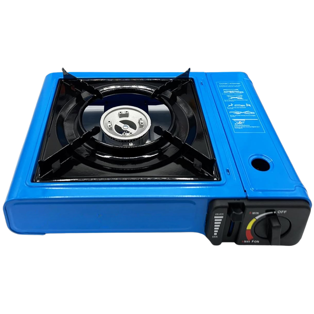 Portable Butane Gas Stove 8500 BTU for Outdoor Cooking and Camping