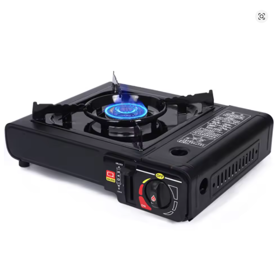 Portable Butane Gas Stove 8500 BTU for Outdoor Cooking and Camping