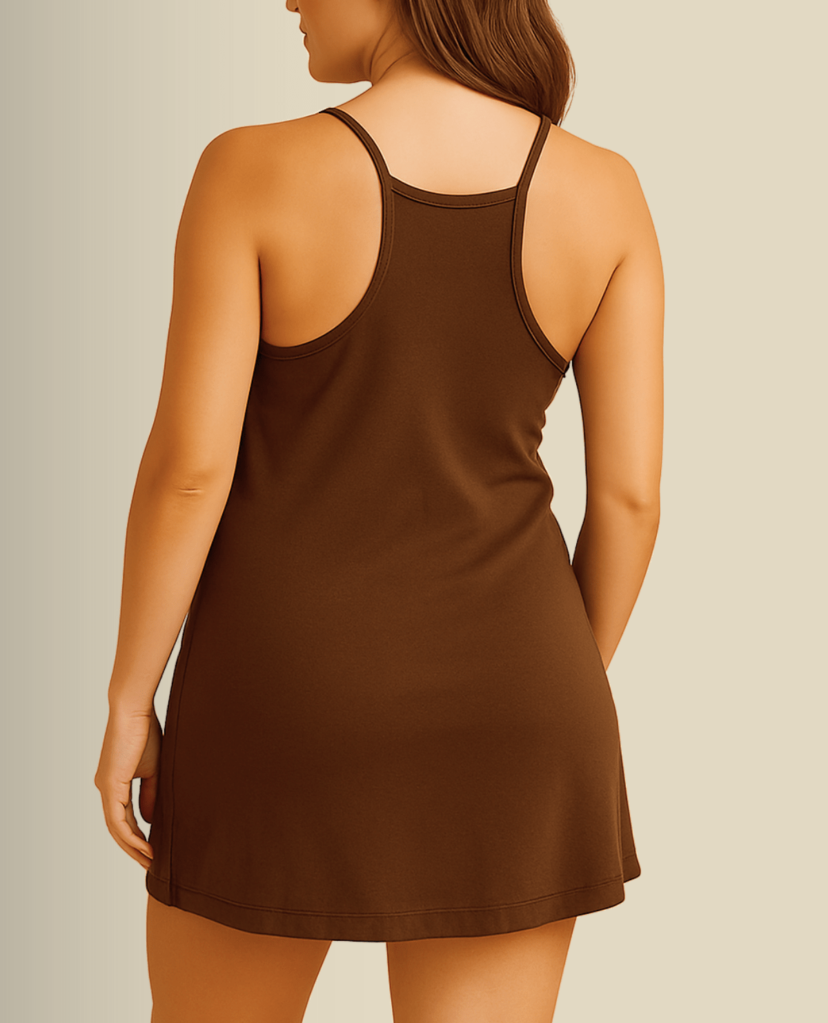 Flowy Casual Dress with Romper Style