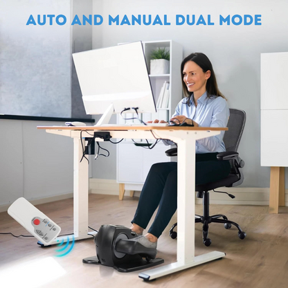Leg Exerciser for Under Desk Use – Compact Elliptical Trainer