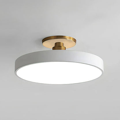 Chic Two-Color LED Ceiling Light with Convenient Remote Control