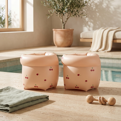 Children's Arm Floaties in Coral Color