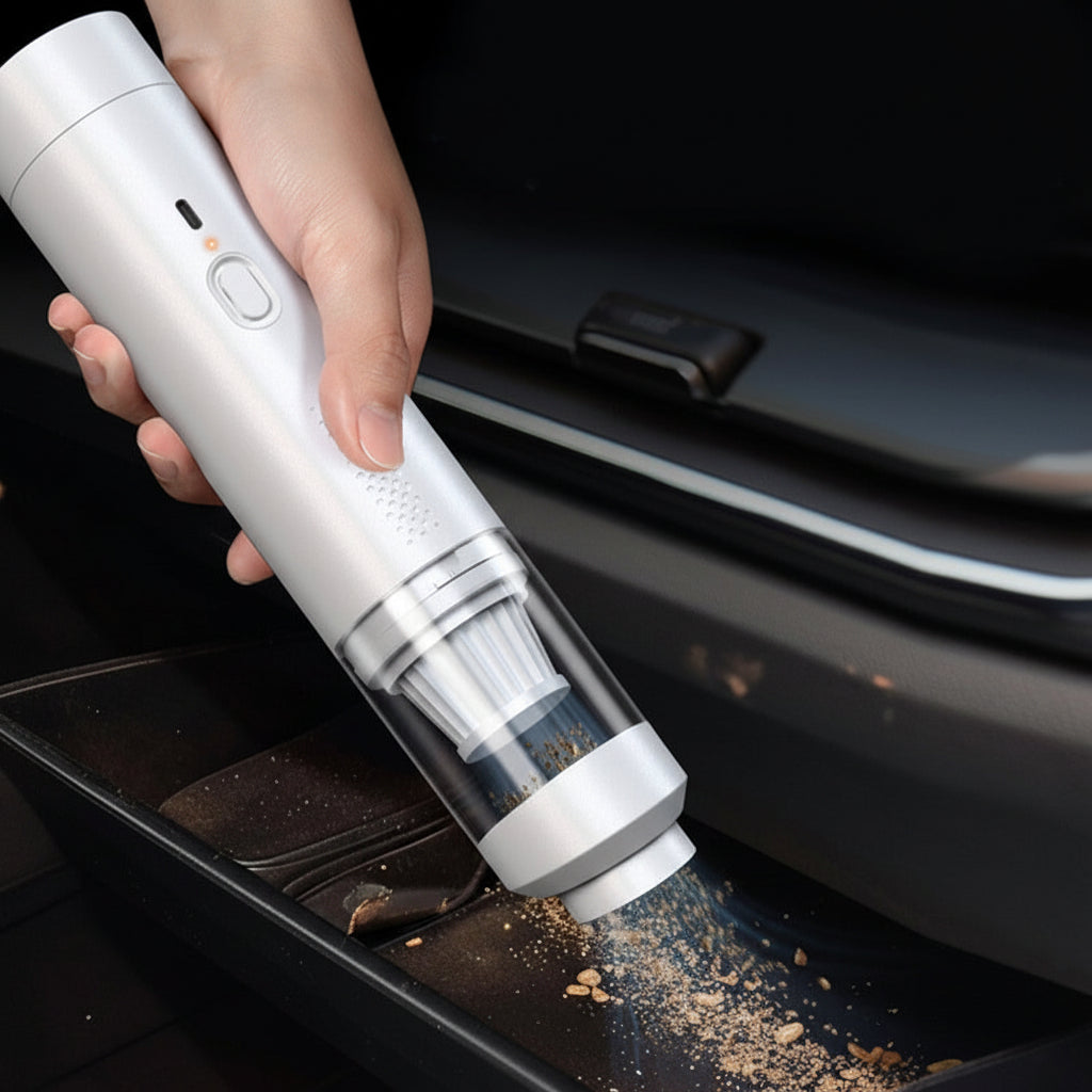 Portable Wireless Car Vacuum for Effortless Interior Care