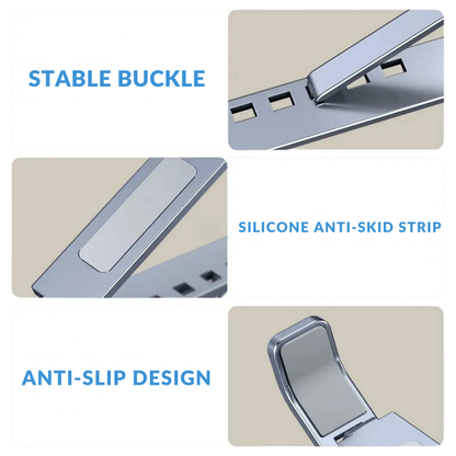 Adjustable Laptop Holder in Aluminum Material